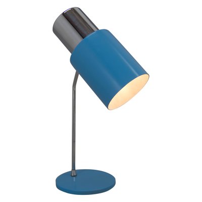 Mid-Century Blue Table Lamp from Napako, 1970s-TZ-1444173