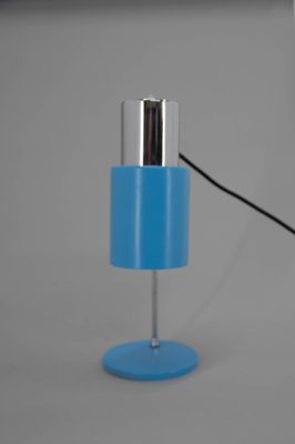 Mid-Century Blue Table Lamp from Napako, 1970s-TZ-1444173