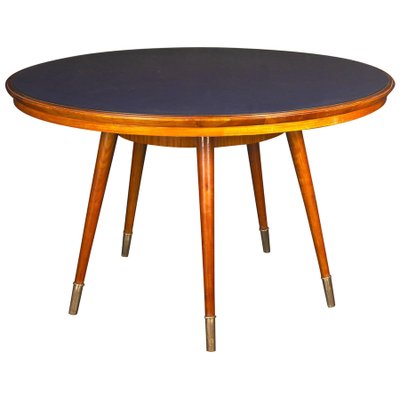 Mid-Century Blue Top Dining or Center Table in the Style of Gio Ponti-MBH-1032578