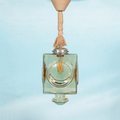 Mid-Century Bohemian Glass Pendant, 1970s-HGA-1821374