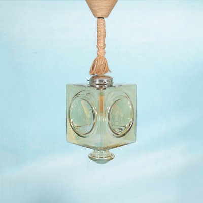 Mid-Century Bohemian Glass Pendant, 1970s-HGA-1821374