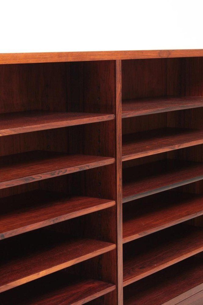 Mid-Century Bookcase in Rosewood by Børge Mogensen for FDB, 1960s