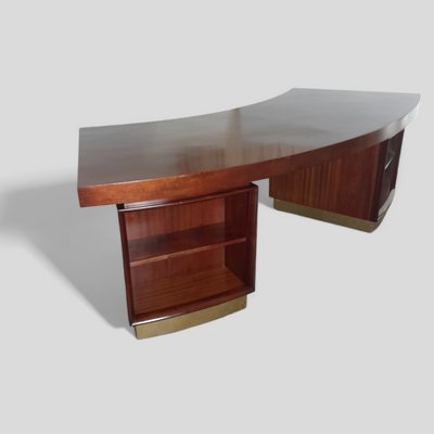 Mid-Century Boomerang Desk attributed to Osvaldo Borsani, 1940s-LMR-1735428