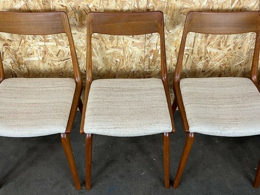 Mid-Century Boomerang Dining Chairs by Alfred Christensen for Slagelse Møbelværk, Set of 5-EJL-1138848