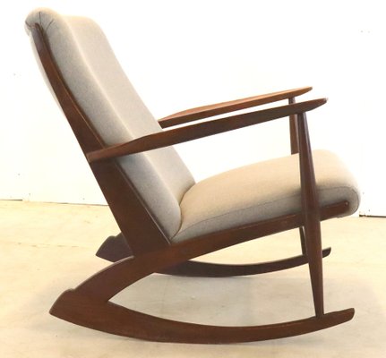 Mid-Century Boomerang Rocking Chair by Søren Georg Jensen, 1950s-FYZ-1784895