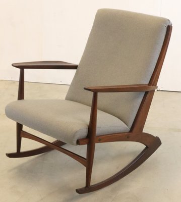 Mid-Century Boomerang Rocking Chair by Søren Georg Jensen, 1950s-FYZ-1784895