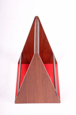 Mid-Century Bottle Holder in Teak and Wenge, 1950s-FK-1193568