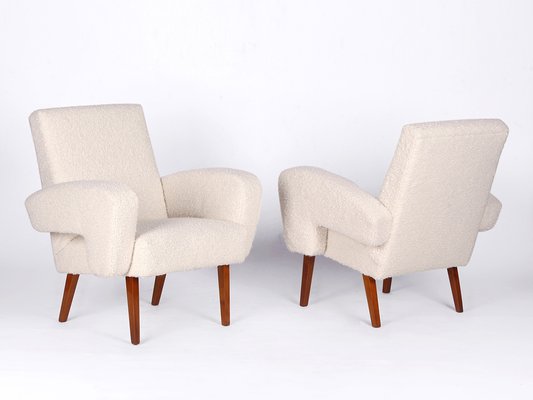 Mid - Century Boucle Armile Chair, 1960s from Jitona-TW-1124504