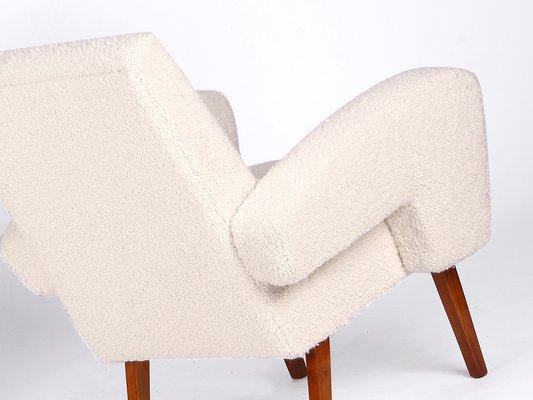 Mid - Century Boucle Armile Chair, 1960s from Jitona-TW-1124504