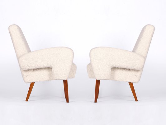 Mid - Century Boucle Armile Chair, 1960s from Jitona-TW-1124504