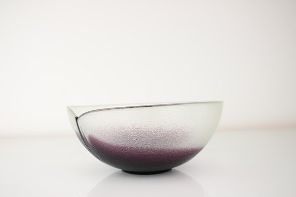 Mid-Century Bowl by Jiri Suhajek for Crystalex, 1970s-TZ-1192551