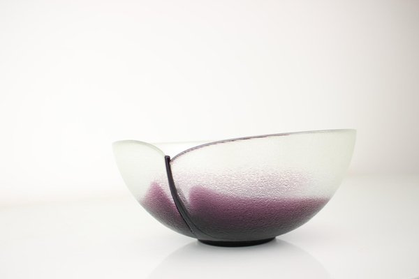 Mid-Century Bowl by Jiri Suhajek for Crystalex, 1970s-TZ-1192551