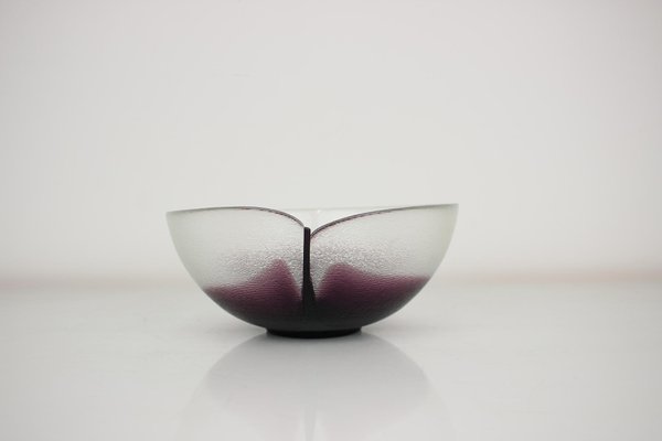 Mid-Century Bowl by Jiri Suhajek for Crystalex, 1970s-TZ-1192551