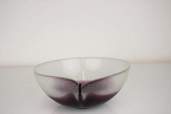 Mid-Century Bowl by Jiri Suhajek for Crystalex, 1970s-TZ-1192551