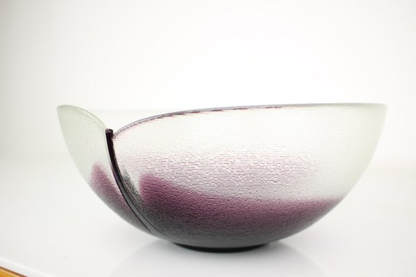 Mid-Century Bowl by Jiri Suhajek for Crystalex, 1970s-TZ-1192551