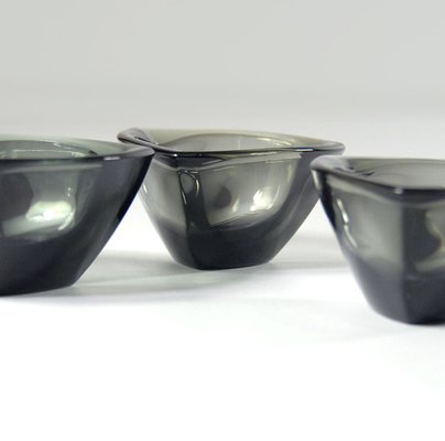 Mid-Century Bowls by Kaj Franck for Nuutajärvi Notsjö, Set of 3-GIW-592296