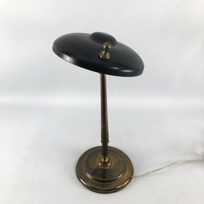 Mid-Century Brass and Lacquer Articulated Table Lamp from Lumi Milano-OT-981758