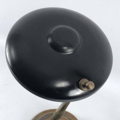 Mid-Century Brass and Lacquer Articulated Table Lamp from Lumi Milano-OT-981758