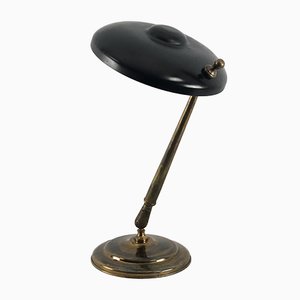 Mid-Century Brass and Lacquer Articulated Table Lamp from Lumi Milano-OT-981758