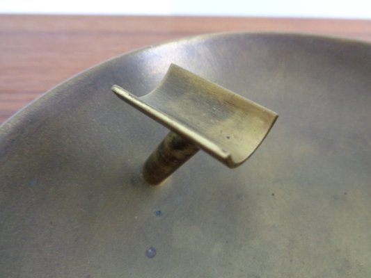 Mid-Century Brass Ashtray, 1960s-RDW-1419816