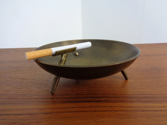 Mid-Century Brass Ashtray, 1960s-RDW-1419816