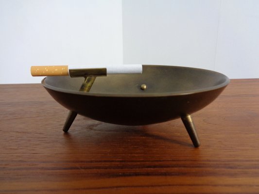 Mid-Century Brass Ashtray, 1960s-RDW-1419816