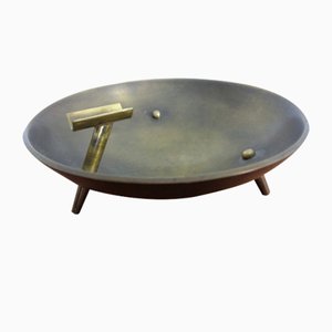 Mid-Century Brass Ashtray, 1960s-RDW-1419816