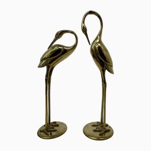 Mid-Century Brass Birds, 1970s, Set of 2-BGP-1818851