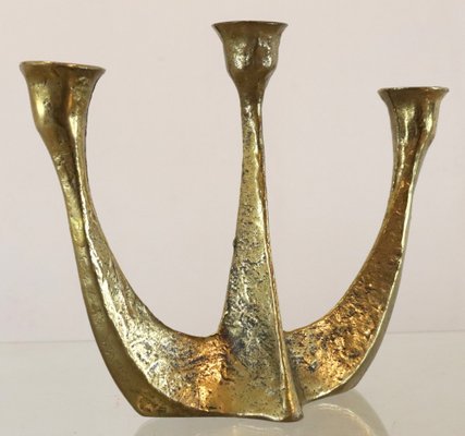 Mid-Century Brass Candlestick by Horst Dalbeck-FYZ-1783198