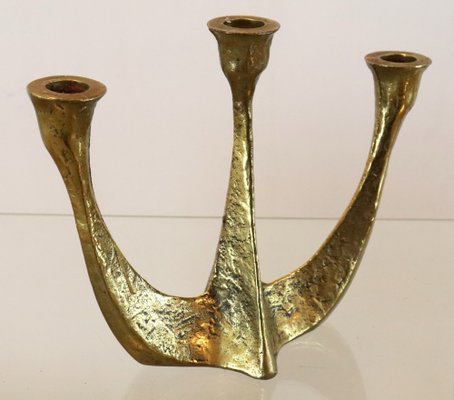 Mid-Century Brass Candlestick by Horst Dalbeck-FYZ-1783198