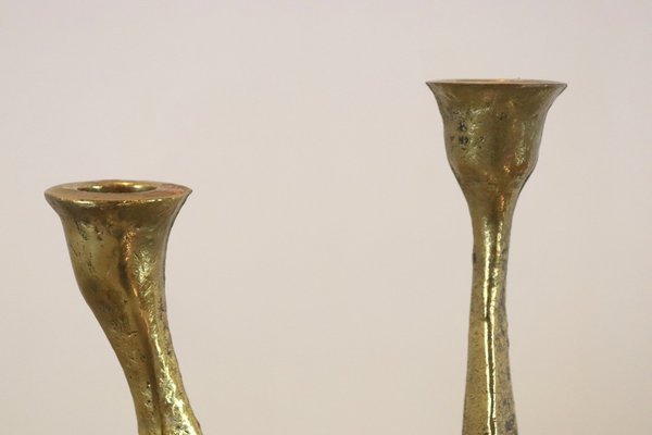 Mid-Century Brass Candlestick by Horst Dalbeck-FYZ-1783198