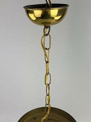 Mid-Century Brass Ceiling Lamp-EJL-1073365