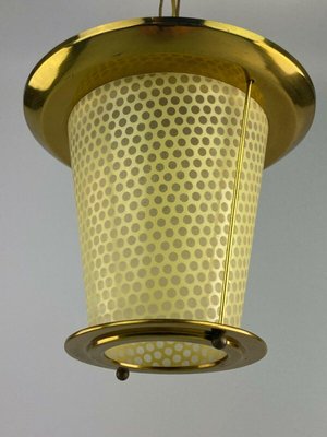 Mid-Century Brass Ceiling Lamp-EJL-1073365