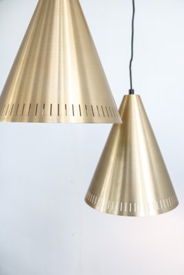 Mid-Century Brass Ceiling Lamps by Svend Aage Holm Sørensen, Set of 2-GJF-748814