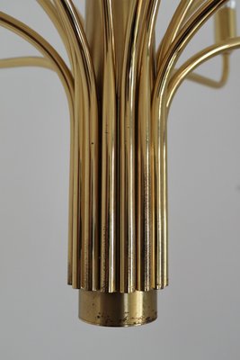 Mid-Century Brass Chandelier from Staff Leuchten, 1970s-VNE-1361758