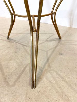 Mid-Century Brass Coffee Table, 1950s-NPC-728273