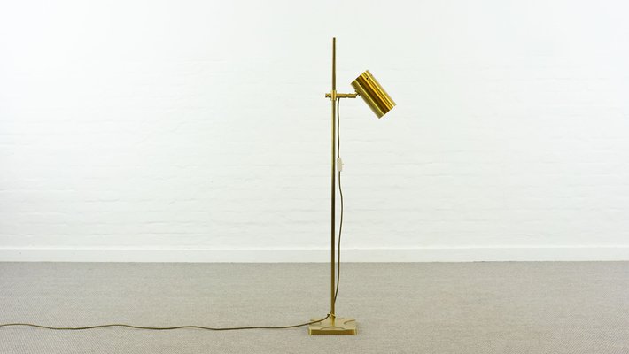 Mid-Century Brass Floor Lamp, 1960s-EE-1723652