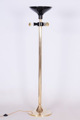 Mid-Century Brass Floor Lamp attributed to Kamenický Šenov, 1960s-WHY-1730012