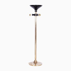 Mid-Century Brass Floor Lamp attributed to Kamenický Šenov, 1960s-WHY-1730012