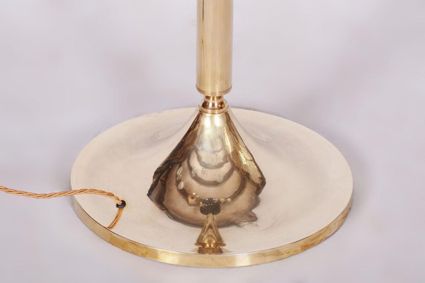 Mid-Century Brass Floor Lamp by Kamenický Šenov, 1960s-WHY-1730577