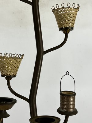 Mid-Century Brass Floor Lamp in the style of Arredoluce Monza, Italy, 1950s-OT-1730456