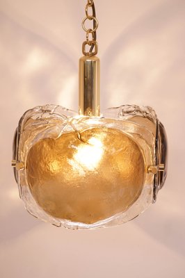 Mid-Century Brass & Glass Ceiling Lamp from Kaiser Idell / Kaiser Leuchten-KIJ-771771