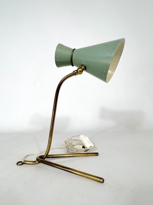 Mid-Century Brass Orientable Table or Wall Lamp from Stilnovo, 1950s-OT-1306211