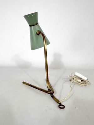 Mid-Century Brass Orientable Table or Wall Lamp from Stilnovo, 1950s-OT-1306211