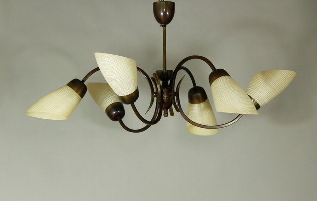 Mid-Century Brass Pendant Light-CW-1312154