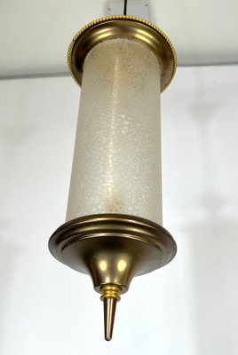 Mid-Century Brass Pendant Light from Lumi Milano, 1950s-OT-1299675