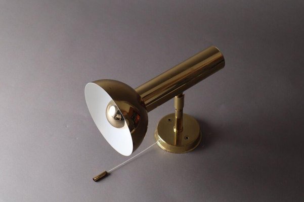 Mid-Century Brass Spotlight Reading Wall Lamp from Cosack-ESB-1376842