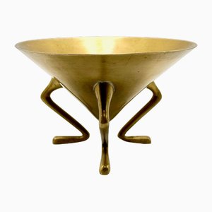 Mid-Century Brass Sugar Bowl, 1950s-ZCY-1812857