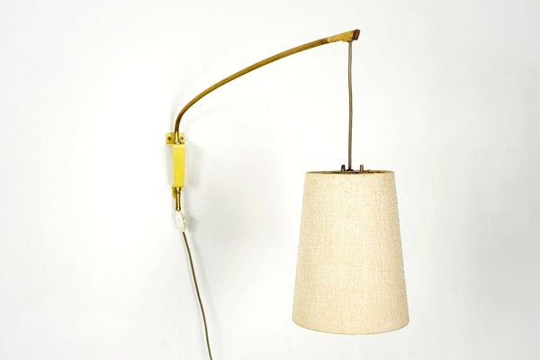 Mid-Century Brass Swivel Sconce-AO-663667