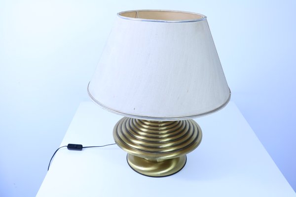 Mid-Century Brass Table Lamp-SXX-669645